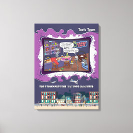 Sträckat Kanvastryck