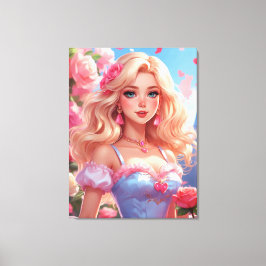 Sträckat Kanvastryck