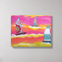 Sträckat Kanvastryck