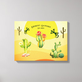 Sträckat Kanvastryck