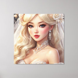 Sträckat Kanvastryck