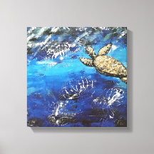 Sträckat Kanvastryck