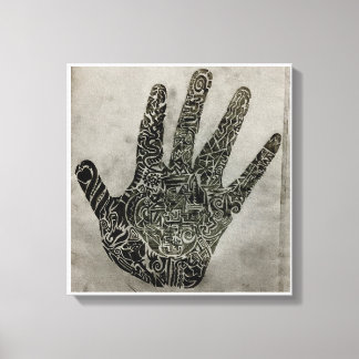 Sträckat Kanvastryck