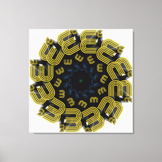 Sträckat Kanvastryck