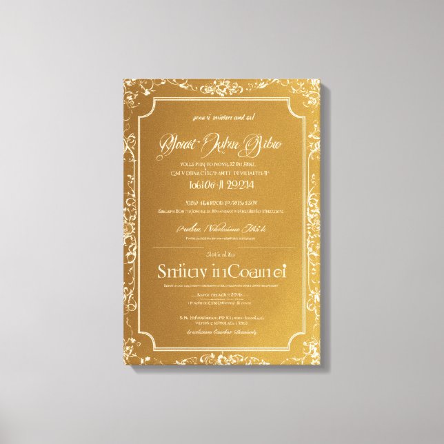 Sträckat Kanvastryck (Framsida)