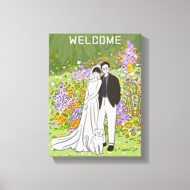 Sträckat Kanvastryck (Framsida)