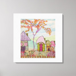 Sträckat Kanvastryck