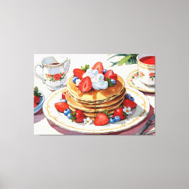 Sträckat Kanvastryck