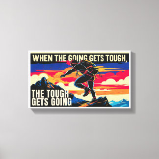 Sträckat Kanvastryck