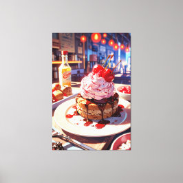 Sträckat Kanvastryck