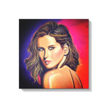 Sträckat Kanvastryck