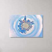 Sträckat Kanvastryck