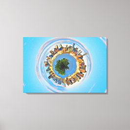 Sträckat Kanvastryck