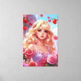 Sträckat Kanvastryck