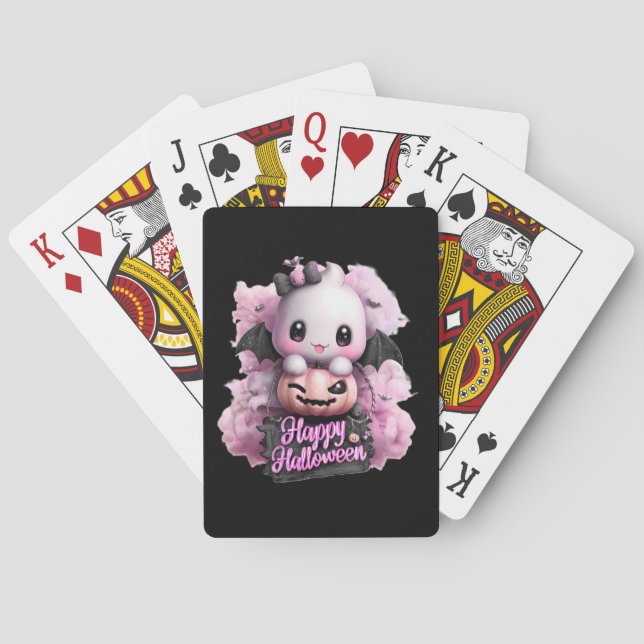 Sträckat Kanvastryck Casinokort (Baksidan)