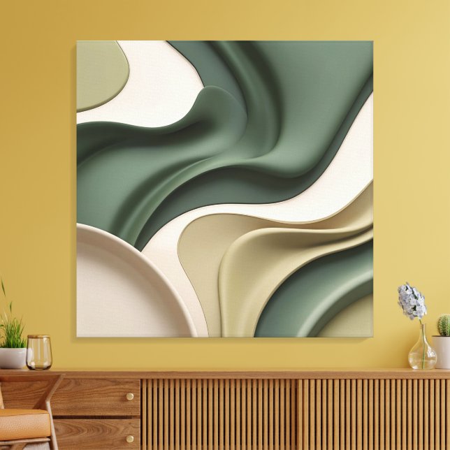 Sträckat kanvastryck i snyggt grafik (Insitu (Vardagsrum))