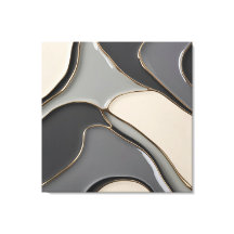 Sträckat kanvastryck i snyggt grafik