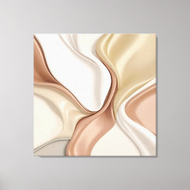 Sträckat kanvastryck i snyggt grafik