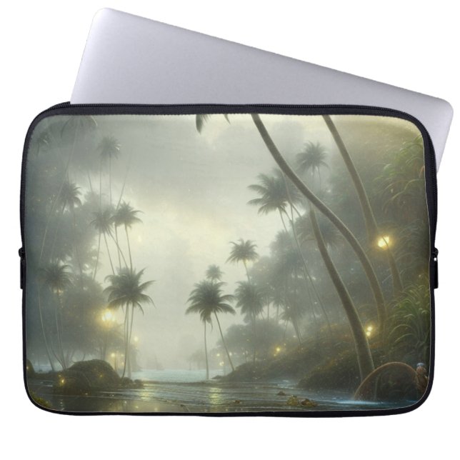 Sträckat Kanvastryck Laptop Fodral (Framsidan)