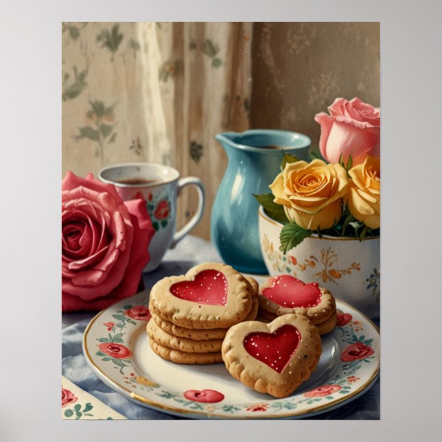 Sträckat Kanvastryck Poster (Framsidan)