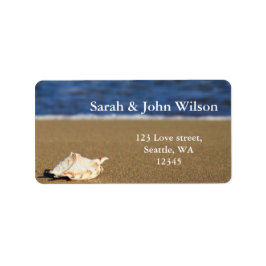 Sträckbröllop,returadressetikett Adressetikett