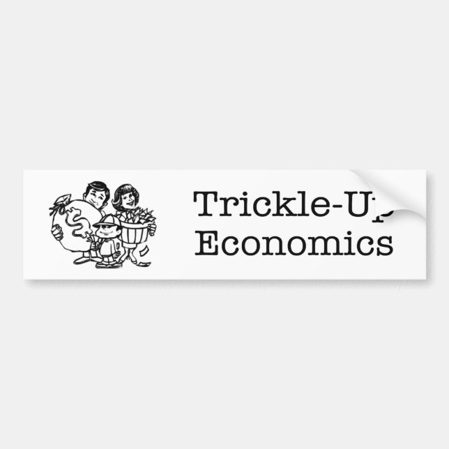 Sträckla ekonomier bildekal (Framsidan)