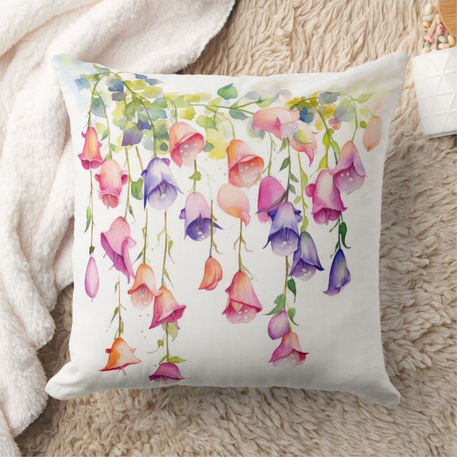 STRÄCKNING AV FÄRGBLOMMOR AV SÖT KUDDE (Filt)