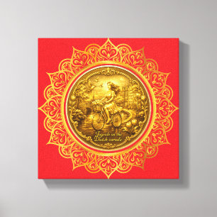Sträckt Canvas Print