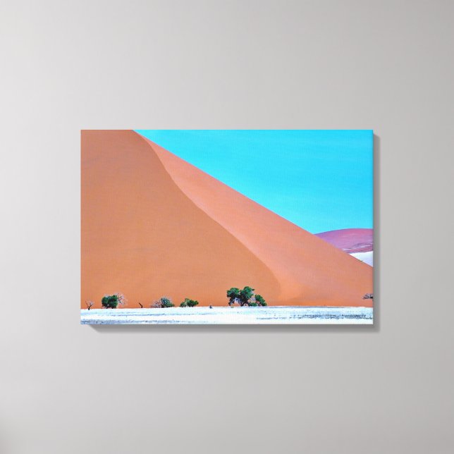 Sträckt Canvas-utskrift namibia sossusvlei Canvastryck (Framsida)