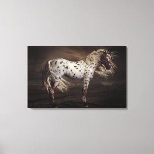 Sträckt kanvastryck för Leopard Appaloosa