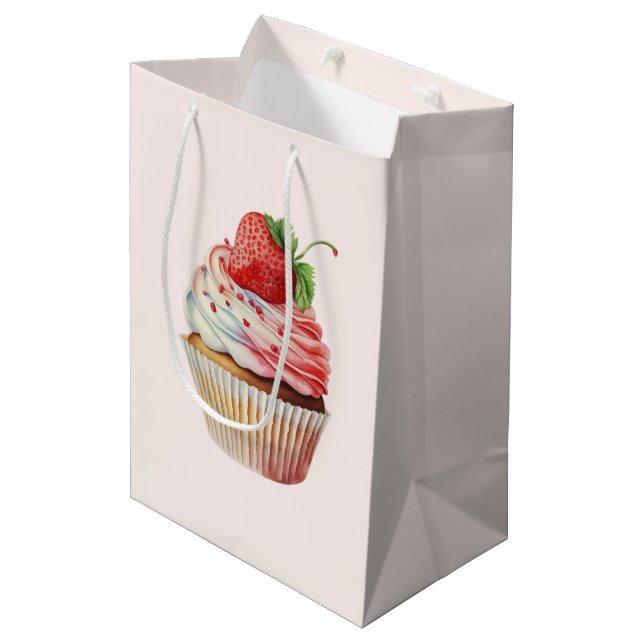 Stråcupcake Söt efterrätt (Framsidan Vinklad)
