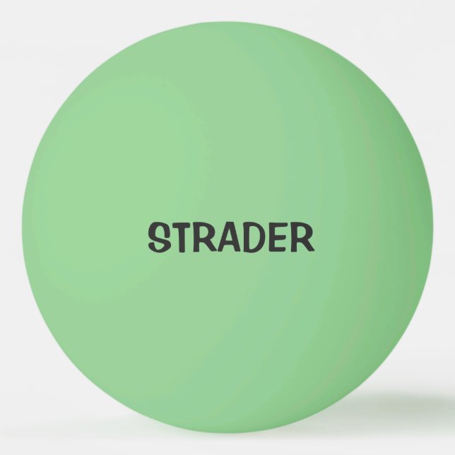 Strader Ping Pong Boll (Framsidan)