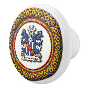 Stradling familjvapensköld knopp