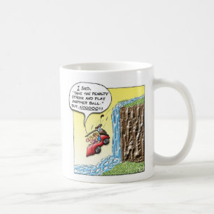 Straff slår kaffemugg