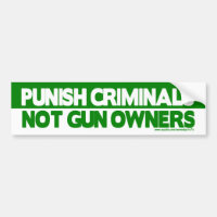 Straffa brottslingar, inte Gun Owners!