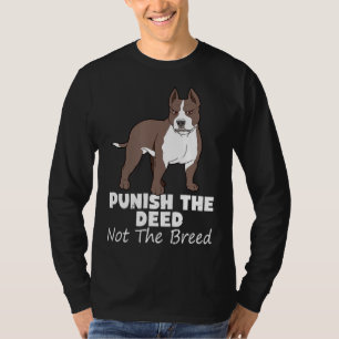 Straffa Gärningen Inte Ras Pitbull Gif Pit Bull T Shirt