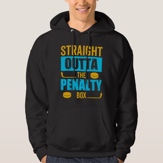 Straffbox Hockey Hoodie (Framsida)