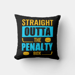 Straffbox Hockey Kudde