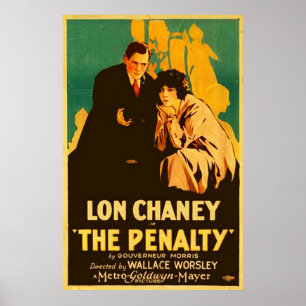 Straffet 1920 poster
