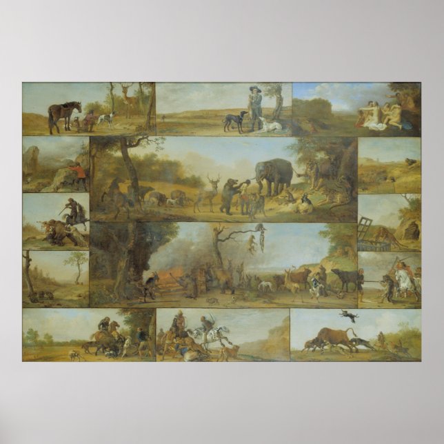 Straffet för en jägare poster (Framsidan)