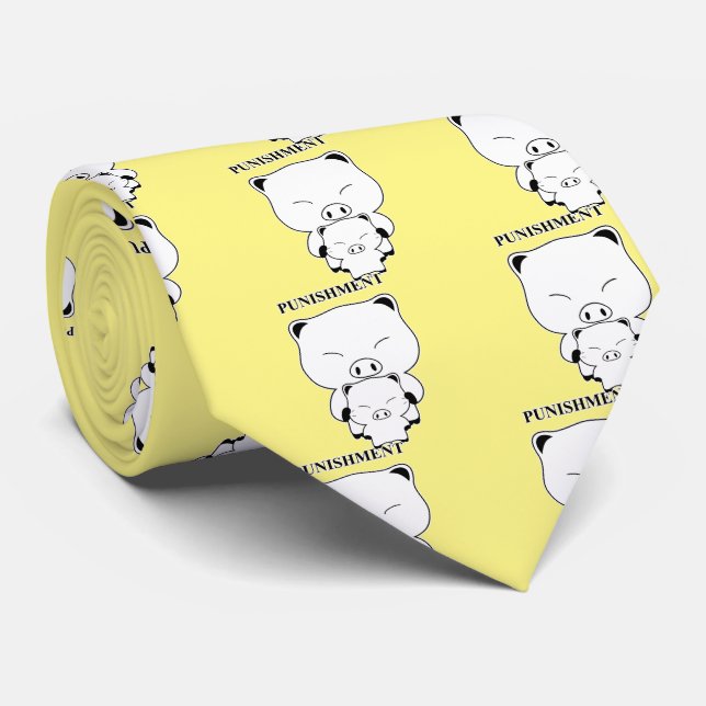 Straffet Neck Tie Slips (Rullad)