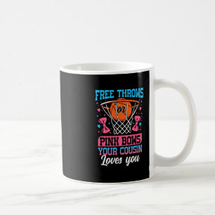 Straffkast eller rosa slingor din kusin älskar dig kaffemugg