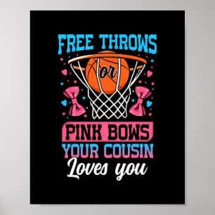Straffkast eller rosa slingor din kusin älskar dig poster