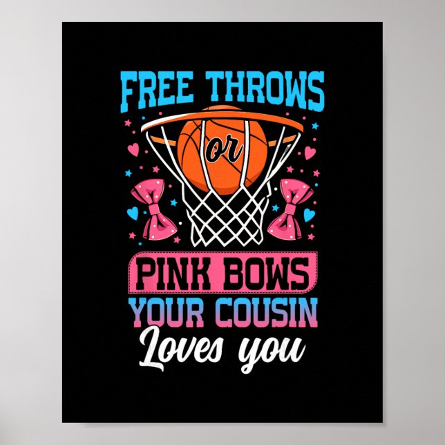 Straffkast eller rosa slingor din kusin älskar dig poster (Framsidan)