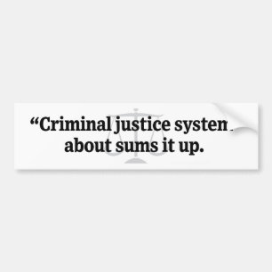 Straffrättsligt systembildekal bildekal