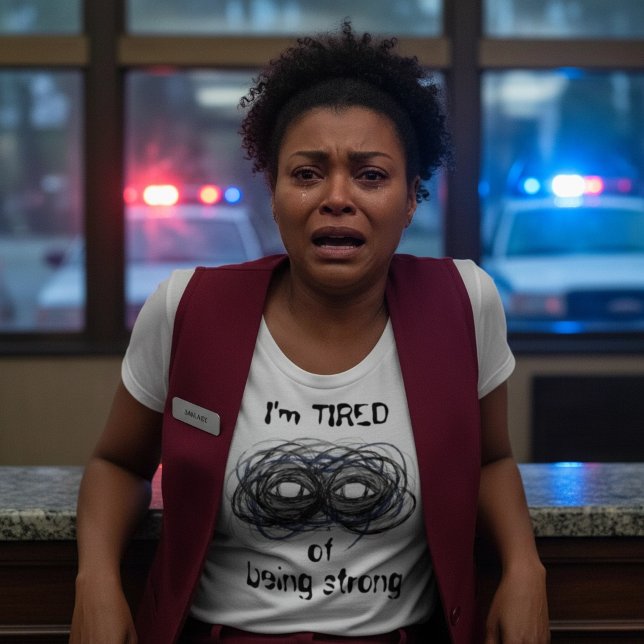 Stråfilm: Trött på att vara stark T Shirt (I'm TIRED of being strong)