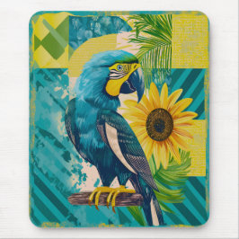 Strahlender Ara im Sonnenschein Musmatta