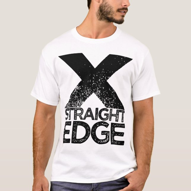 Straight Edge T-shirt (Framsida)
