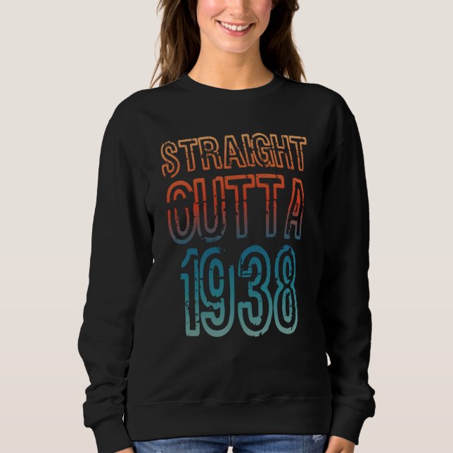 Straight Outta 1938 T Shirt (Framsida)