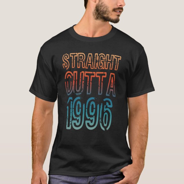 Straight Outta 1996 T Shirt (Framsida)
